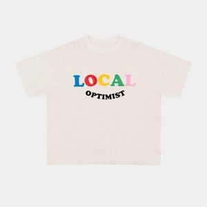 MADHAPPY LOCAL OPTIMIST T SHIRT